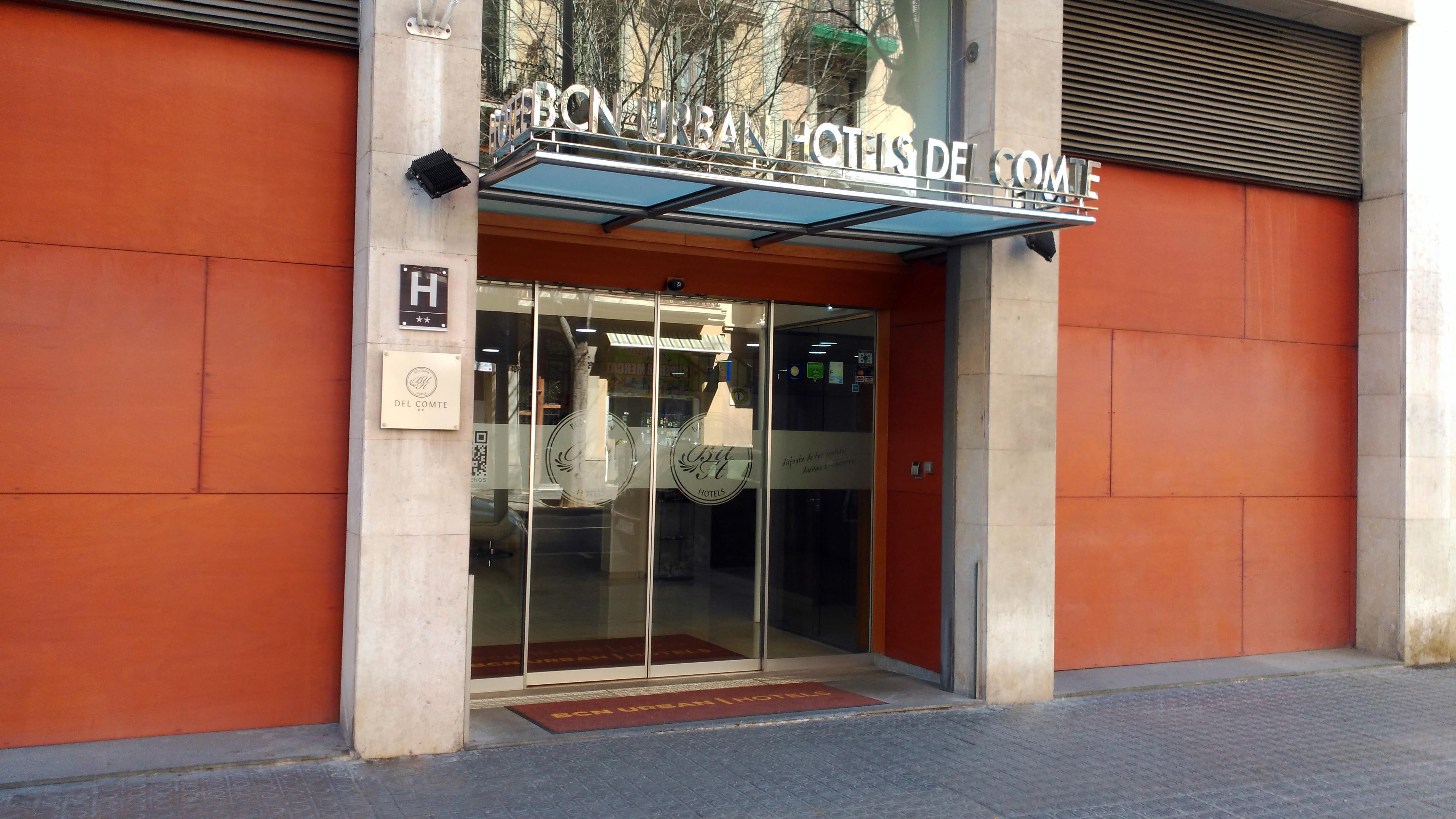 Bcn Urbaness Hotels Del Comte Barcelona Exterior foto